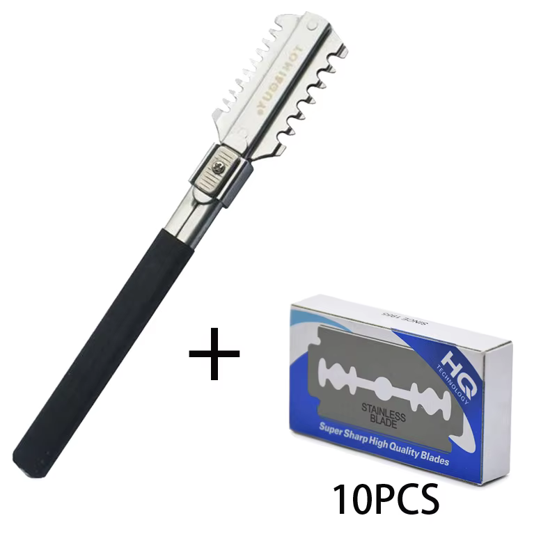 Men'S Grooming Trimmer - Çift Kenarlı Tıraş Saç Kesimi Jilet