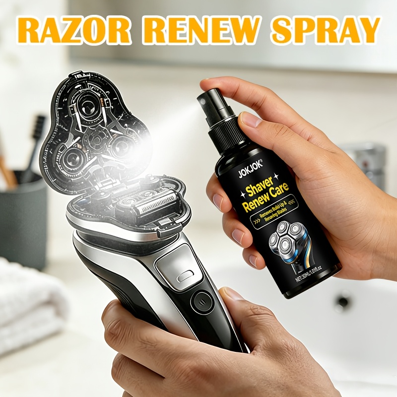 Men'S Grooming Trimmer - Elektrikli Tıraş Makinesi Yenileyici Bakım Spreyi