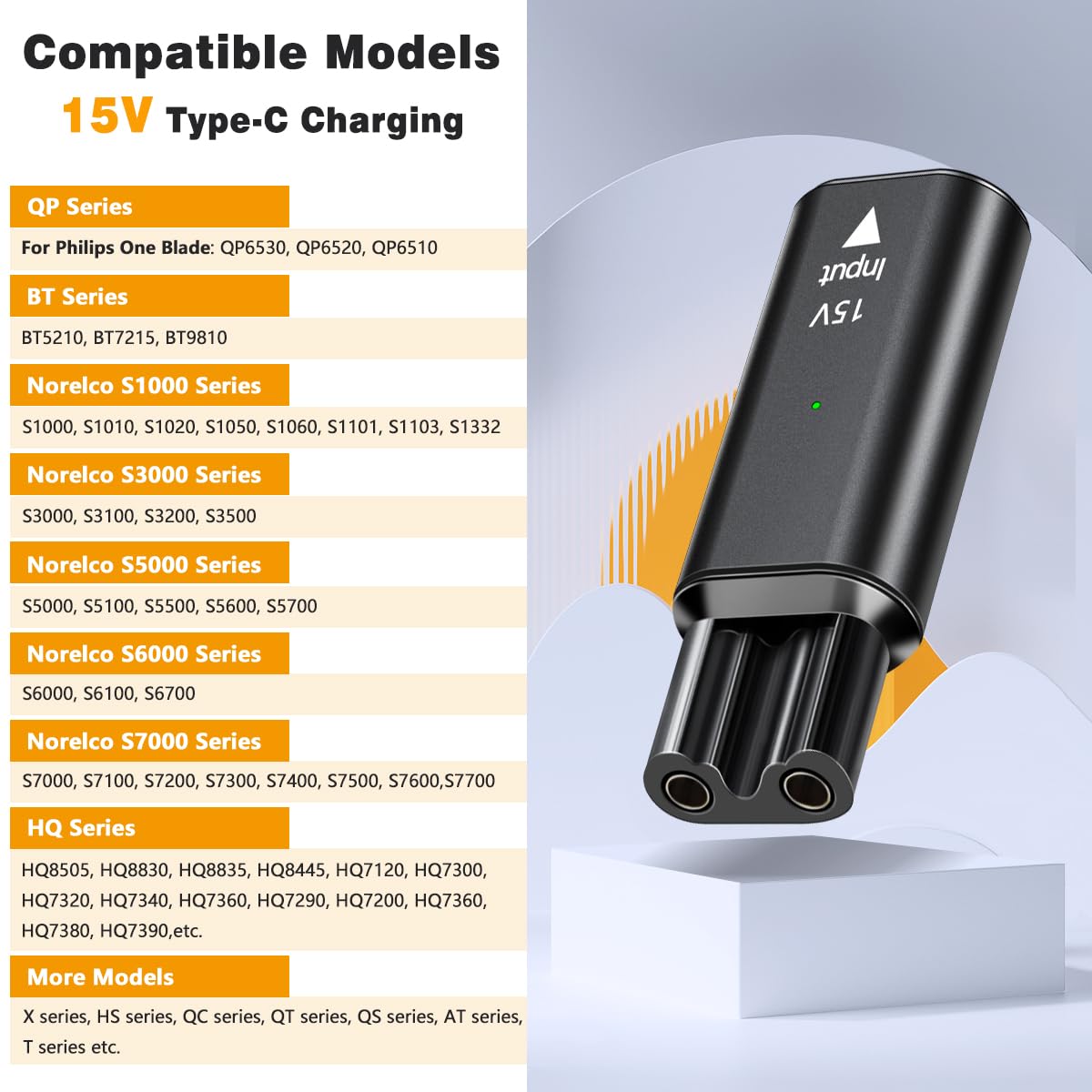 Brangdy 15 V HQ8505 Tip-C Tıra - Men'S Grooming Trimmer incelemesi ve fiyatı